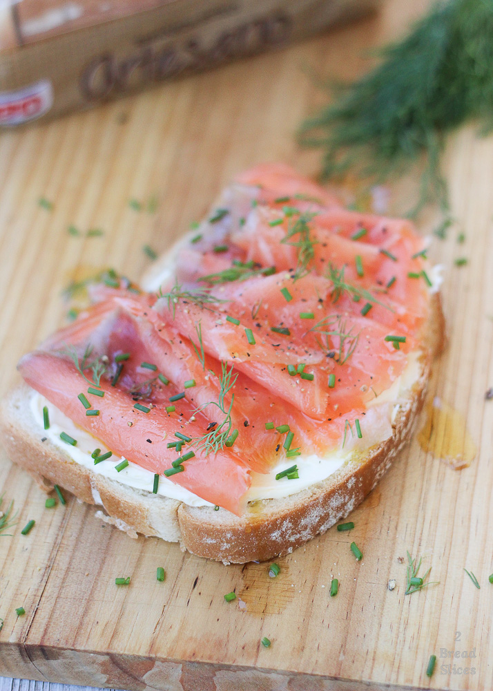 (OPEN) Sandwich de Salmón y Mascarpone