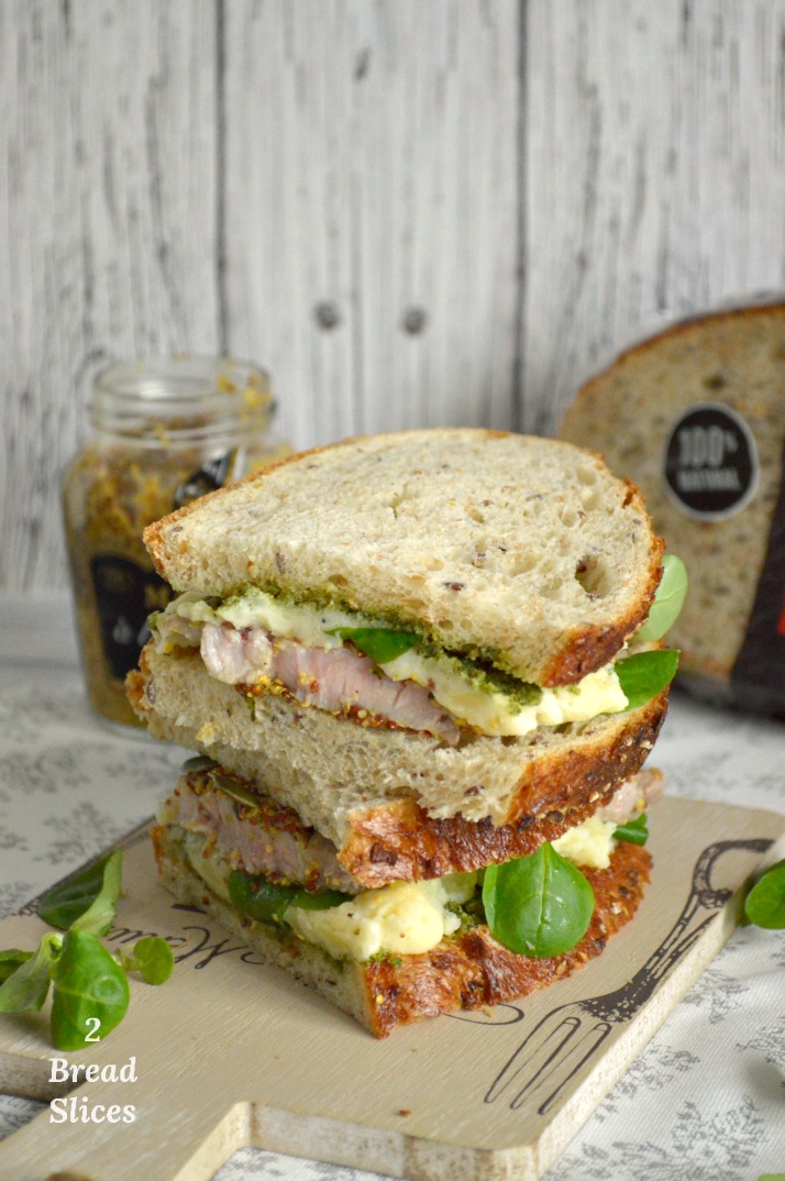 Sandwich de Solomillo y Pesto de Calabaza