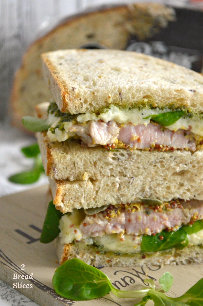 Sandwich de Solomillo y Pesto de Calabaza