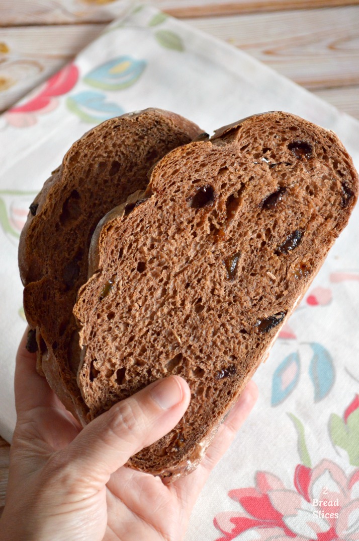 Pan de Chocolate y Pasas