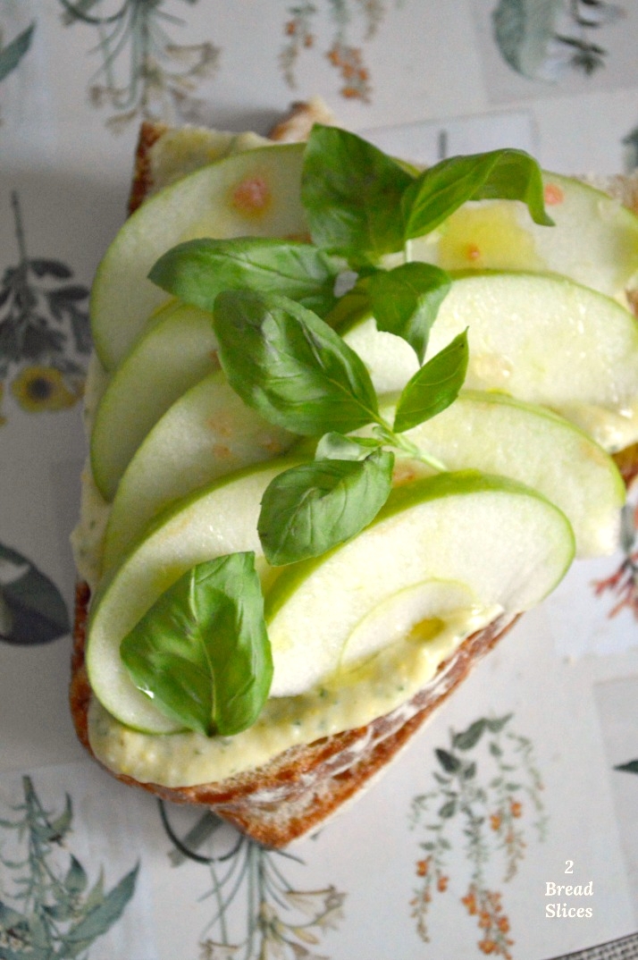 (Open) Sandwich de Manzana Verde y Judías