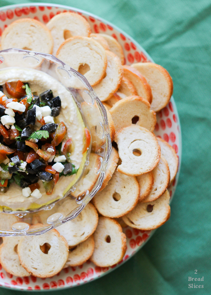 Greek layer dip