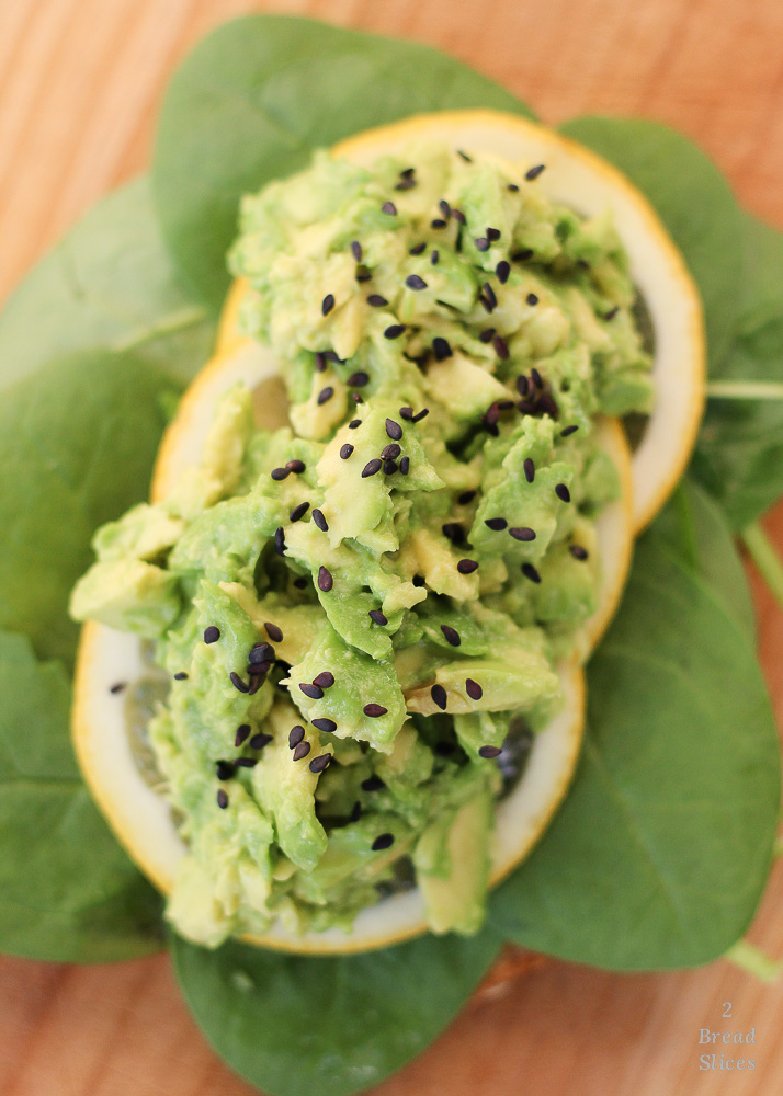 avo lemon spinach