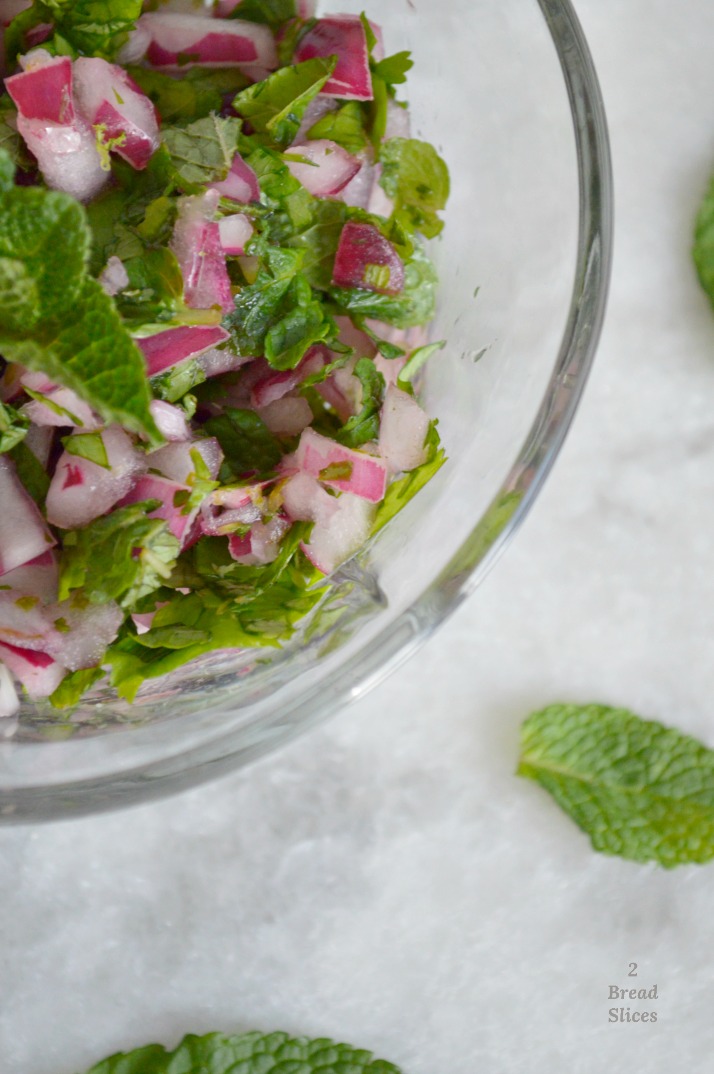 Pickle de Cebolla y Menta