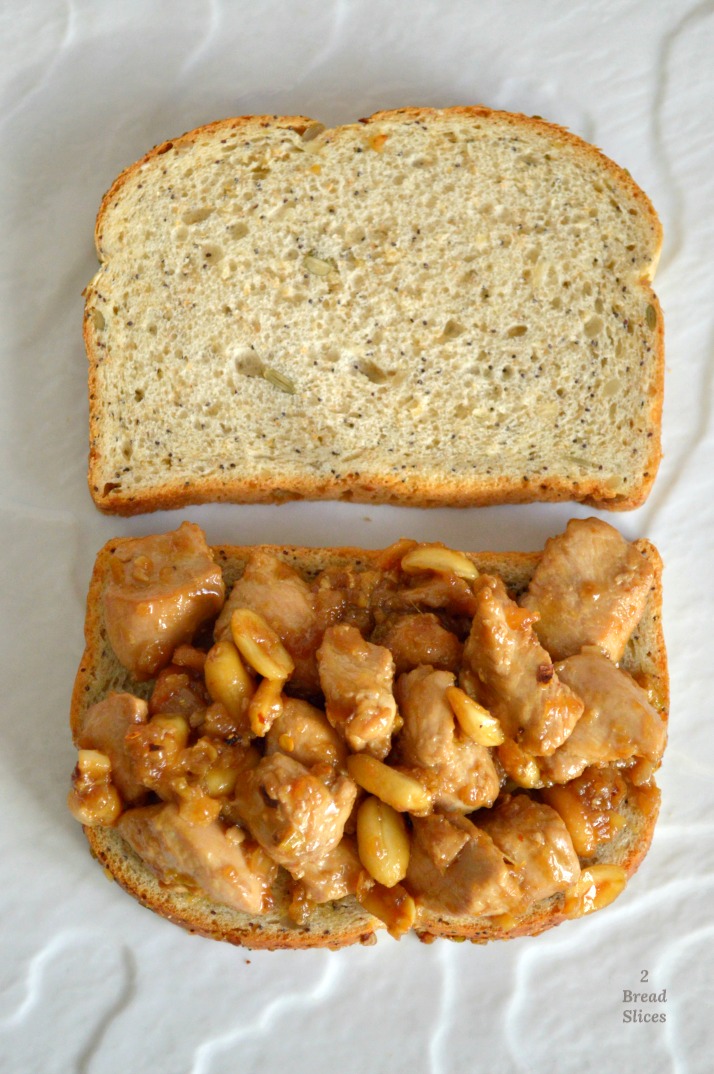 Sandwich de Pollo Kung Pao