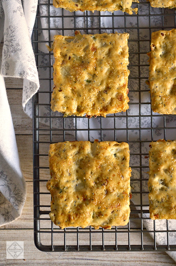 Crackers de Cebolla y Semillas