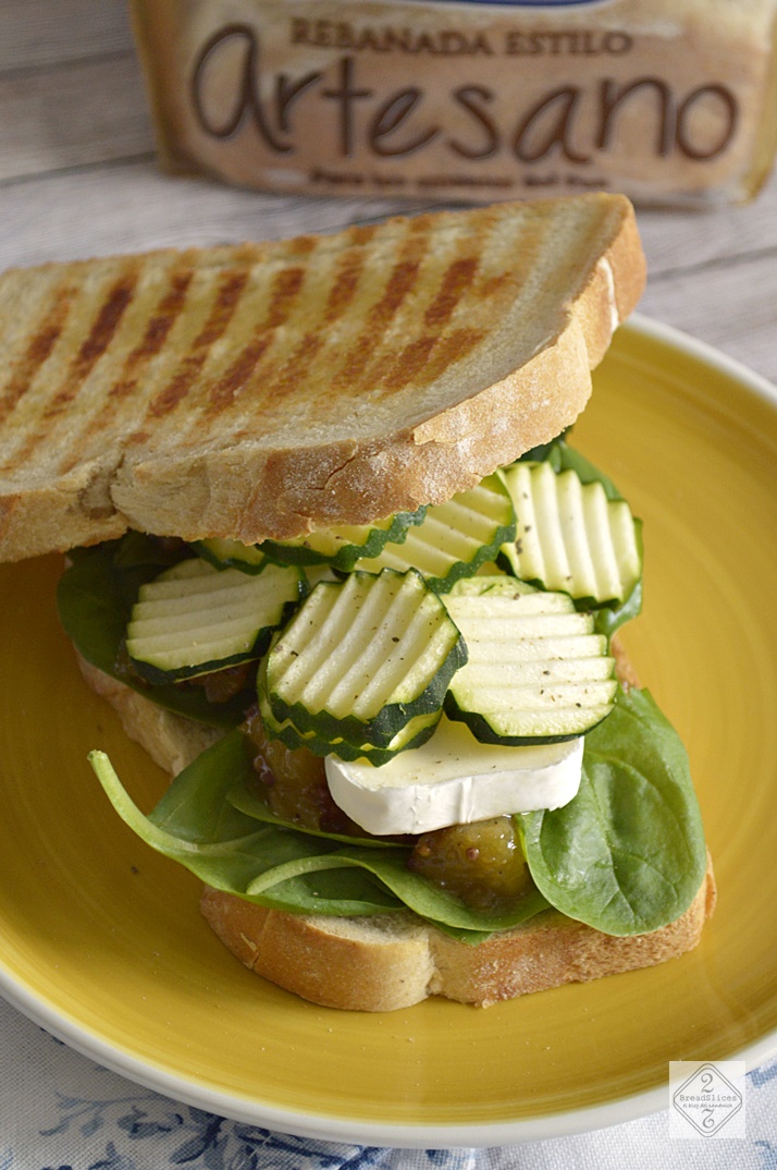 Sandwich de Calabacín y Chutney de Piña