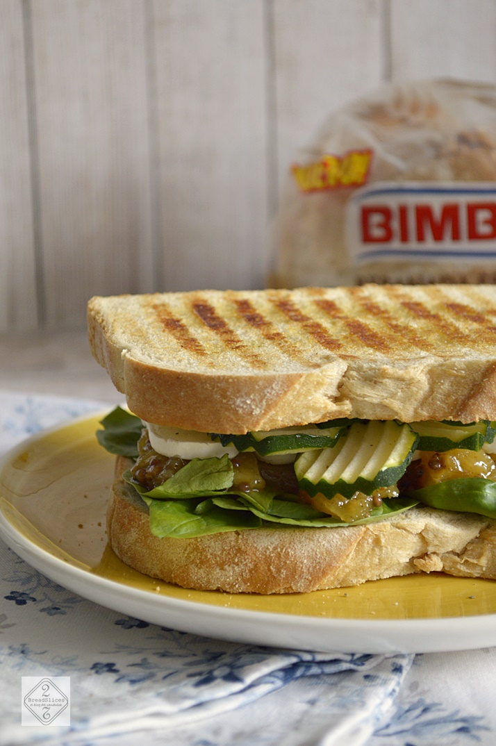 Sandwich de Calabacín y Chutney de Piña