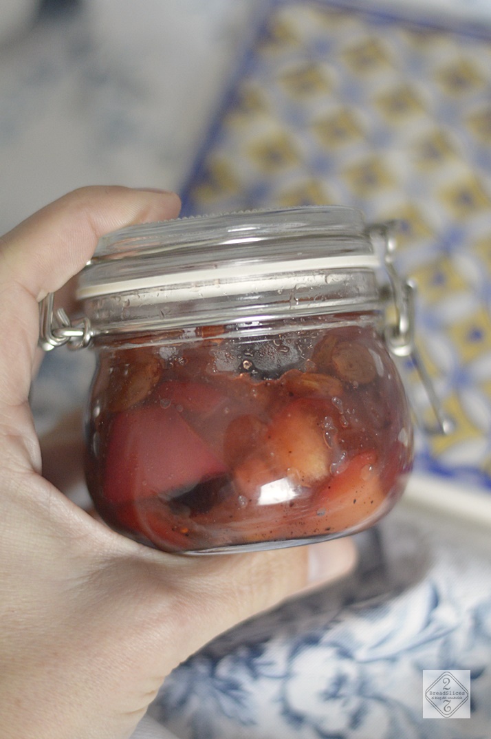 Chutney de Manzana y Arándanos