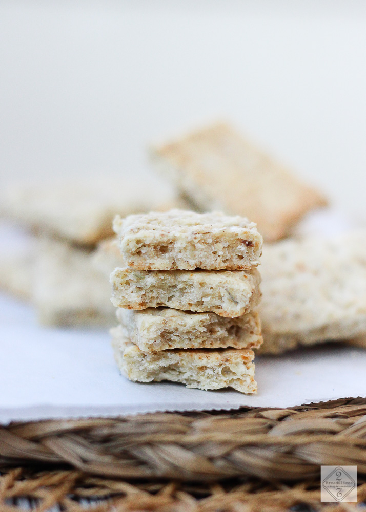 Crackers salados de avena