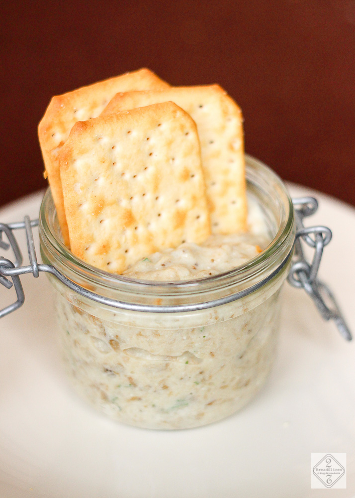 Dip de berenjena y yogur