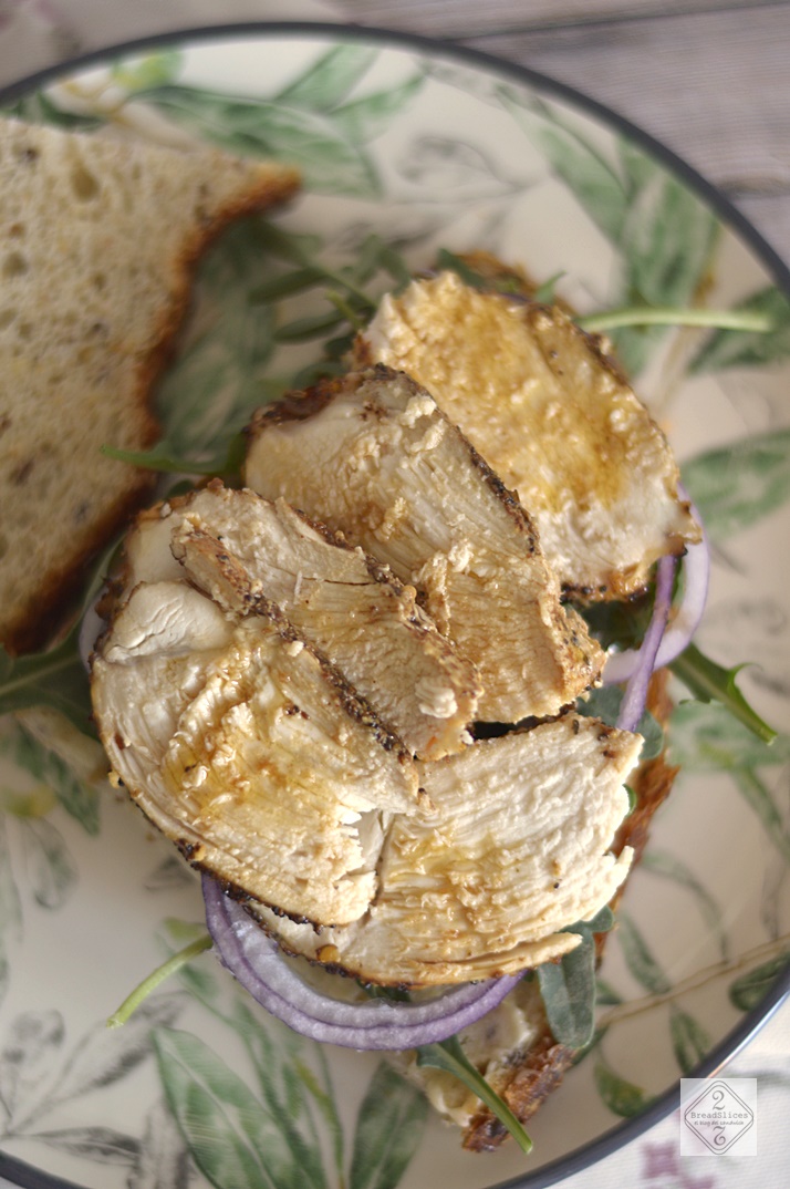 Sandwich de Pollo Con Mantequilla al Brandy