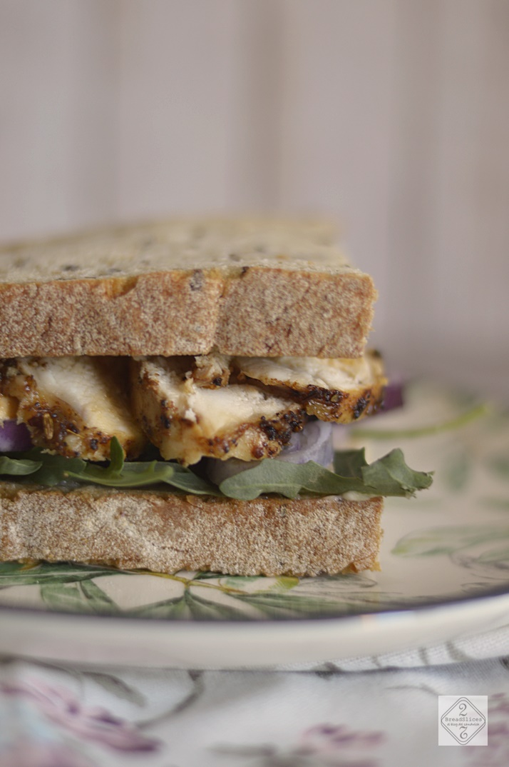 Sandwich de Pollo Con Mantequilla al Brandy